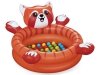 Bestway Suchy basen z kulkami Czerwona PANDA 107x94cm + 50 kulek 52702